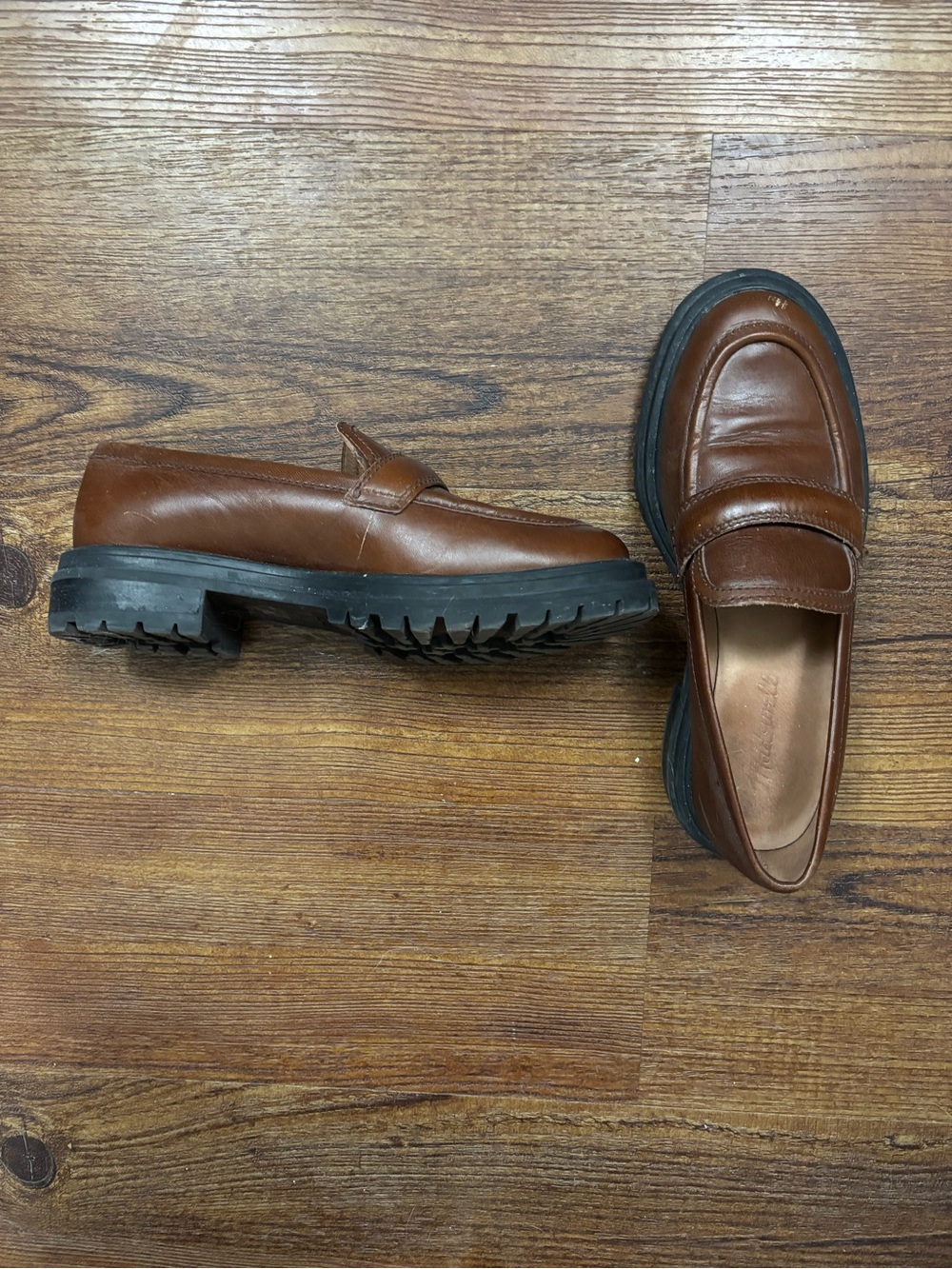 Madewell Bradley Lug Sole Loafers